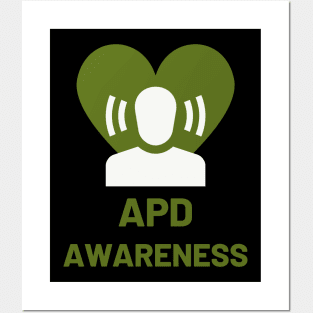 APD Awareness - Auditory Processing Disorder Posters and Art
